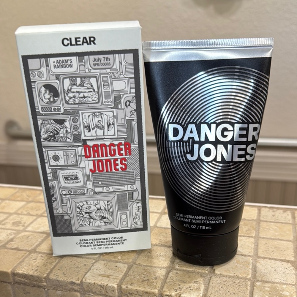 Danger Jones Semi-Permanent Hair Color - Clear